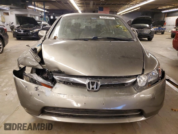 2008 Honda Civic LX with VIN 1HGFA165X8L023247, listed as a Copart auction lot 84941494 with 109,273 mi miles and Salvage Title. Bid and sale history available at DreamBid. Image 5.