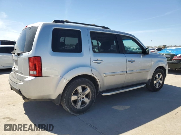 2011 Honda Pilot EX-L with VIN 5FNYF4H55BB079940, listed as a Copart auction lot 48995935 with 279,722 mi miles and Salvage Title. Bid and sale history available at carsss.com. Image 3.