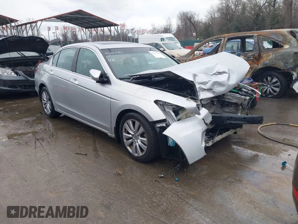 2012 Honda Accord EX with VIN 1HGCP2E72CA057259, listed as a IAAI auction lot 41367957 with 121,585 mi miles and . Bid and sale history available at DreamBid. Image 1.