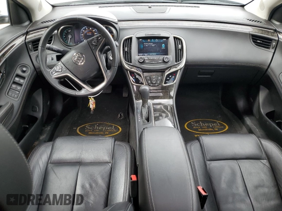 2014 Buick LaCrosse Leather with VIN 1G4GC5G39EF165516, listed as a Copart auction lot 53138105 with 56,715 mi miles and Clean title. Bid and sale history available at DreamBid. Image 8.