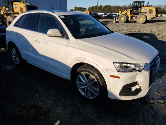 2016 Audi Q3 Premium Plus with VIN WA1EFCFS5GR021716, listed as a Copart auction lot 70576722 with 46,707 mi miles. Bid and sale history available at carsss.com. Image 4.