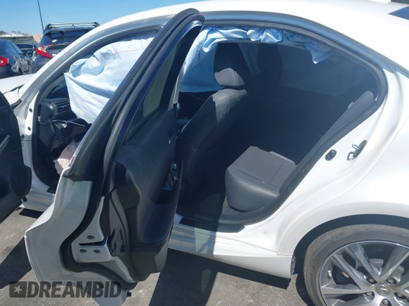 2019 Lexus IS with VIN JTHBA1D29K5093953, listed as a IAAI auction lot 41807795 with 28,055 mi miles. Bid and sale history available at carsss.com. Image 8.