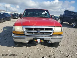 1998 Ford Ranger XL with VIN 1FTYR10C1WTA60093, listed as a Copart auction lot 86796424 with 278,436 mi miles and Salvage Title. Bid and sale history available at carsss.com. Image 5.