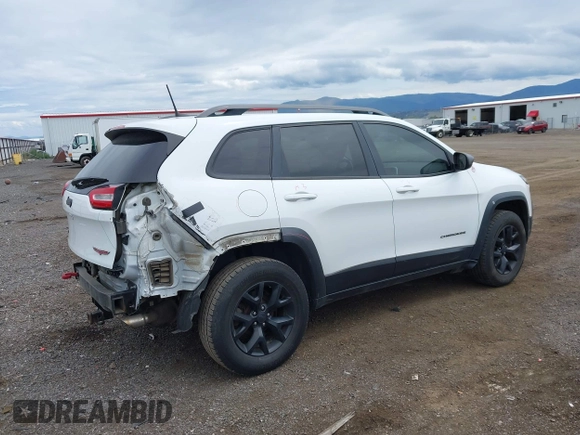 2017 Jeep Cherokee Trailhawk z VIN 1C4PJMBS7HW538219, wystawiony jako IAAI lot #42337681 z przebiegiem 168 734 mil mil oraz . Historia ofert i sprzedaży dostępna na DreamBid. Obrazek 4.