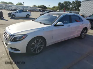 2017 Mercedes-Benz S 550e with VIN WDDUG6DB2HA288210, listed as a Copart auction lot 61828804 with 88,540 mi miles and Salvage Title. Bid and sale history available at DreamBid. Image 1.