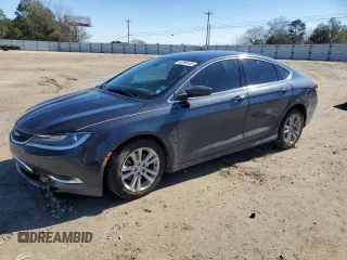2016 Chrysler 200 Limited with VIN 1C3CCCABXGN192146, listed as a Copart auction lot 54161075 with 158,193 mi miles and Salvage Title. Bid and sale history available at carsss.com. Image 1.