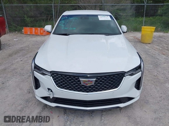 2024 Cadillac CT4 Premium Luxury with VIN 1G6DB5RK5R0103234, listed as a IAAI auction lot 42120527 with Not Provided miles and . Bid and sale history available at DreamBid. Image 6.
