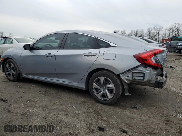2020 Honda Civic Sedan LX with VIN 2HGFC2F62LH577025, listed as a Copart auction lot 86735254 with 30,966 mi miles and Salvage Title. Bid and sale history available at carsss.com. Image 2.