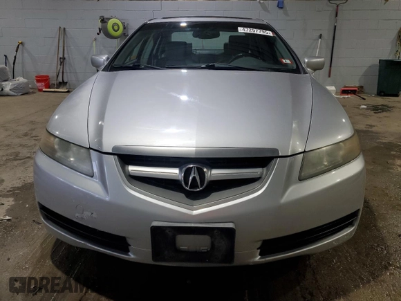 2005 Acura TL with VIN 19UUA66285A010658, listed as a Copart auction lot 47297795 with 182,809 mi miles and Salvage Title. Bid and sale history available at carsss.com. Image 5.