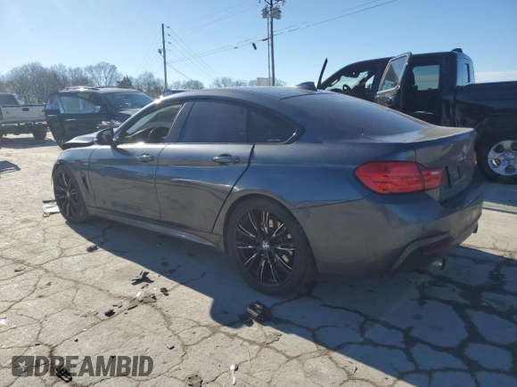 2015 BMW 4 Series 435i with VIN WBA4B1C54FD955231, listed as a Copart auction lot 89322955 with Not Provided miles and Salvage Title. Bid and sale history available at DreamBid. Image 2.