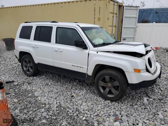 2016 Jeep Patriot Sport SE with VIN 1C4NJRBB6GD632803, listed as a Copart auction lot 81111734 with 108,265 mi miles and Salvage Title. Bid and sale history available at carsss.com. Image 4.