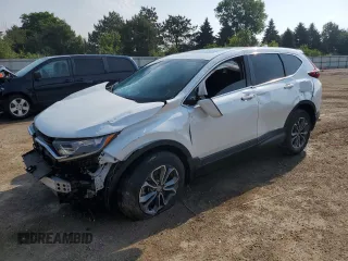 2022 Honda CR-V EX-L with VIN 7FARW2H88NE002586, listed as a Copart auction lot 59690655 with 52,586 mi miles and Salvage title. Bid and sale history available at DreamBid. Image 1.