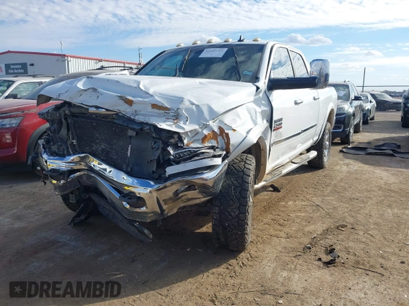 2015 Ram 2500 Laramie with VIN 3C6UR5FL3FG582483, listed as a IAAI auction lot 41307712 with 1 mi miles. Bid and sale history available at carsss.com. Image 16.