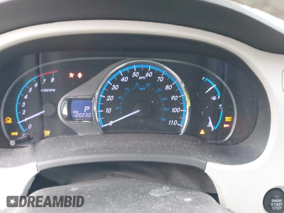 2013 Toyota Sienna XLE with VIN 5TDDK3DC7DS056599, listed as a IAAI auction lot 41736510 with 120,230 mi miles and . Bid and sale history available at DreamBid. Image 7.