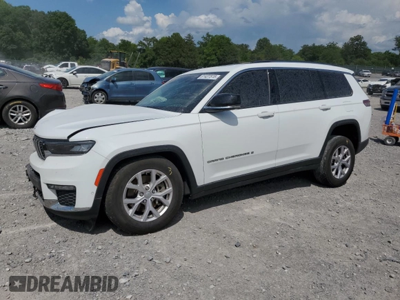 2022 Jeep Grand Cherokee Limited z VIN 1C4RJKBG3N8628329, wystawiony jako Copart lot #61431515 z przebiegiem 45 983 mil mil oraz Szkoda całkowita • Salvage title. Historia ofert i sprzedaży dostępna na DreamBid. Obrazek 1.