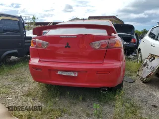 2008 Mitsubishi Lancer GTS with VIN JA3AU86U08U045427, listed as a Copart auction lot 67850314 with 0 mi miles and Non Repairable. Bid and sale history available at carsss.com. Image 6.