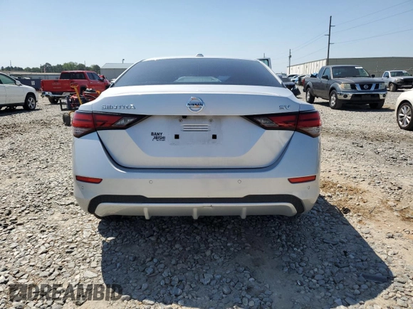 2021 Nissan Sentra SV with VIN 3N1AB8CV9MY235418, listed as a Copart auction lot 62495375 with 94,781 mi miles and Non repairable. Bid and sale history available at DreamBid. Image 6.