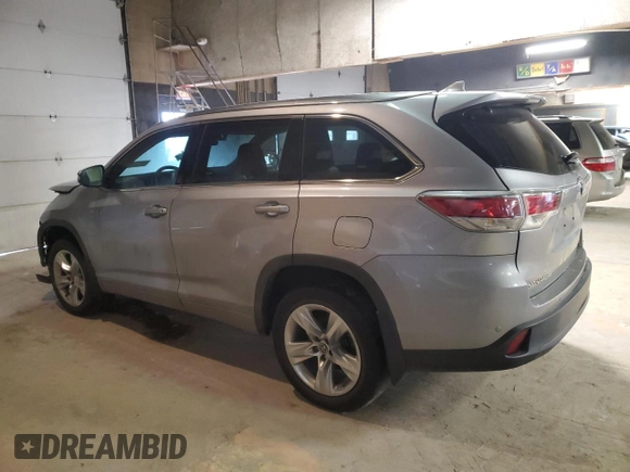 2016 Toyota Highlander Hybrid Limited with VIN 5TDDCRFH5GS016423, listed as a Copart auction lot 88781595 with 126,430 mi miles and Salvage Title. Bid and sale history available at carsss.com. Image 2.