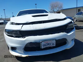 2023 Dodge Charger GT with VIN 2C3CDXHG6PH655706, listed as a IAAI auction lot 41814073 with 5,352 mi miles. Bid and sale history available at carsss.com. Image 6.