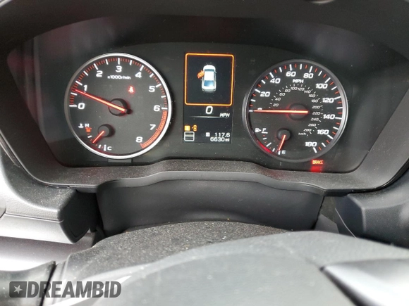 2023 Subaru WRX Premium with VIN JF1VBAF66P9813422, listed as a Copart auction lot 53301575 with 6,630 mi miles and Salvage title. Bid and sale history available at DreamBid. Image 9.