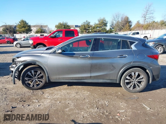2018 Infiniti QX30 Premium with VIN SJKCH5CR5JA055906, listed as a IAAI auction lot 41336852 with 106,808 mi miles and . Bid and sale history available at DreamBid. Image 14.