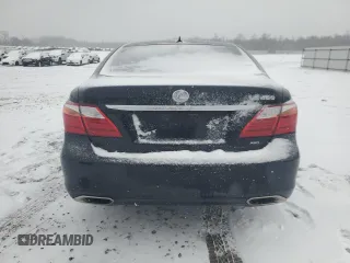 2012 Lexus LS 460 with VIN JTHCL5EF2C5012817, listed as a Copart auction lot 46099745 with 117,922 mi miles and Salvage title. Bid and sale history available at DreamBid. Image 6.