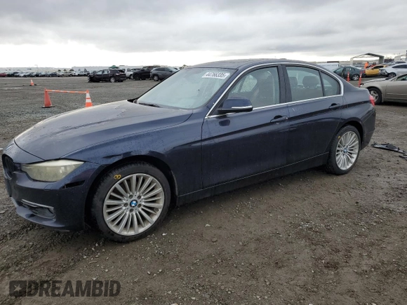 2012 BMW 3 Series 328i with VIN WBA3A5G58CNN65786, listed as a Copart auction lot 44766335 with 168,206 mi miles and Salvage Title. Bid and sale history available at carsss.com. Image 1.