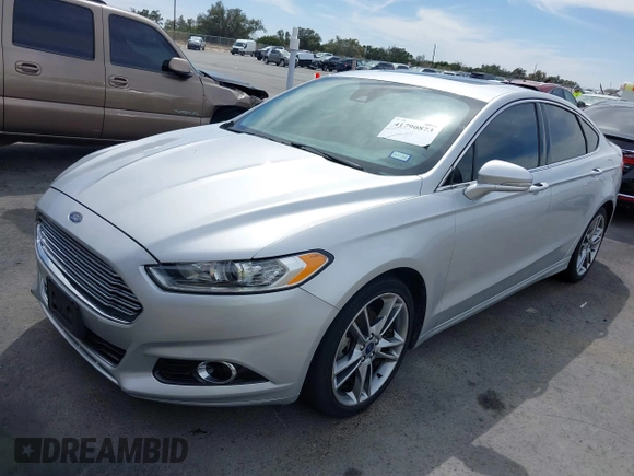 2016 Ford Fusion Titanium with VIN 3FA6P0K90GR132709, listed as a IAAI auction lot 41790873 with 63,269 mi miles and . Bid and sale history available at carsss.com. Image 18.