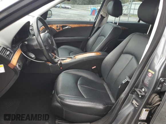 2008 Mercedes-Benz E 350 Luxury with VIN WDBUF56X98B264379, listed as a Copart auction lot 50372635 with 81,598 mi miles and Salvage Title. Bid and sale history available at DreamBid. Image 7.