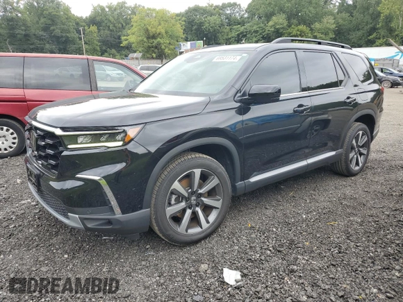 2024 Honda Pilot Elite with VIN 5FNYG1H85RB000279, listed as a Copart auction lot 69531174 with 8,664 mi miles and Salvage Title. Bid and sale history available at carsss.com. Image 1.