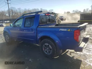 2015 Nissan Frontier Pro-4X with VIN 1N6AD0EVXFN744419, listed as a Copart auction lot 42835395 with 77,691 mi miles and Salvage title. Bid and sale history available at DreamBid. Image 2.