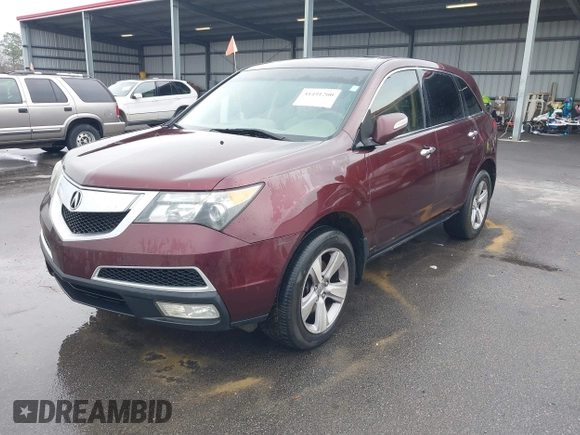 2013 Acura MDX Tech Pkg with VIN 2HNYD2H39DH513891, listed as a IAAI auction lot 41491200 with 272,549 mi miles. Bid and sale history available at carsss.com. Image 17.