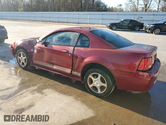 2004 Ford Mustang Standard with VIN 1FAFP40424F127406, listed as a Copart auction lot 87647265 with 203,350 mi miles and Salvage Title. Bid and sale history available at carsss.com. Image 2.
