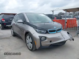 2014 BMW i3 with VIN WBY1Z4C54EVX62782, listed as a IAAI auction lot 41707914 with 94,243 mi miles. Bid and sale history available at carsss.com. Image 1.