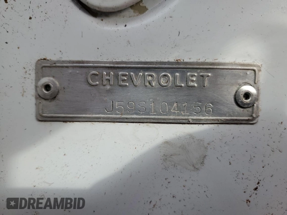 1959 Chevrolet Corvette с VIN J59S104156, выставлен на аукционе Copart как лот 80941704 с пробегом 29 693 миль миль и Списание • Salvage title. История ставок и продаж доступна на DreamBid. Изображение 13.