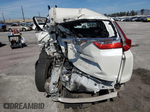 2017 Honda CR-V EX-L with VIN 2HKRW1H85HH503835, listed as a Copart auction lot 50375315 with 66,089 mi miles and Salvage Title. Bid and sale history available at carsss.com. Image 6.