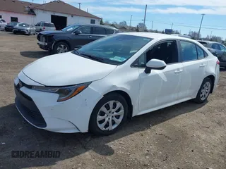 2024 Toyota Corolla LE with VIN 5YFB4MDE8RP117452, listed as a IAAI auction lot 41899377 with 38,940 mi miles and . Bid and sale history available at carsss.com. Image 2.
