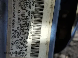 1996 Geo Prizm z VIN 1Y1SK5265TZ070025, wystawiony jako Copart lot #44045725 z przebiegiem 183 385 mil mil oraz Szkody całkowita. Historia ofert i sprzedaży dostępna na DreamBid. Obrazek 12.