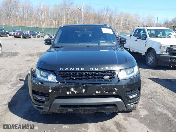2016 Land Rover Range Rover Sport V6 HSE with VIN SALWR2VF7GA552035, listed as a IAAI auction lot 41832518 with 90,484 mi miles. Bid and sale history available at carsss.com. Image 12.