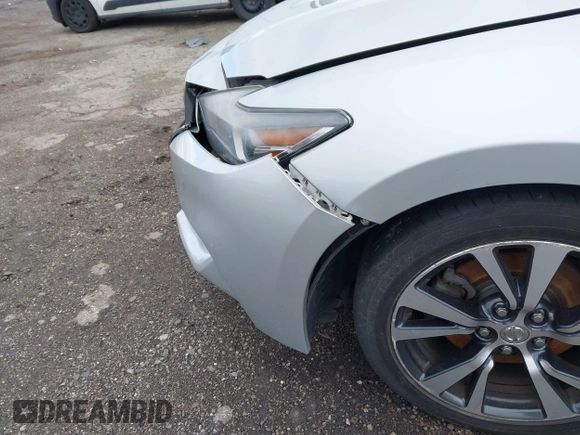2017 Nissan Maxima SV with VIN 1N4AA6AP9HC406195, listed as a IAAI auction lot 41747116 with 97,213 mi miles. Bid and sale history available at carsss.com. Image 17.