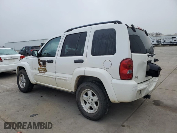 2004 Jeep Liberty Limited with VIN 1J4GK58K84W160524, listed as a Copart auction lot 45935775 with 247,721 mi miles and Clean title. Bid and sale history available at DreamBid. Image 2.