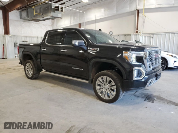 2022 GMC Sierra 1500 Limited Denali with VIN 1GTU9FEL2NZ159134, listed as a Copart auction lot 66116704 with 92,536 mi miles and Non Repairable. Bid and sale history available at carsss.com. Image 4.