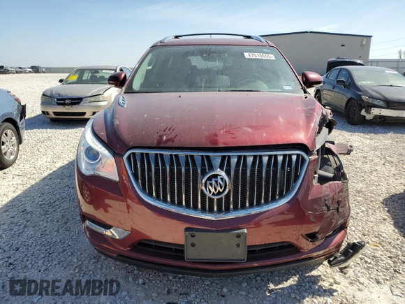 2017 Buick Enclave Leather with VIN 5GAKVBKD2HJ330817, listed as a Copart auction lot 47010655 with 108,923 mi miles and Salvage Title. Bid and sale history available at DreamBid. Image 5.