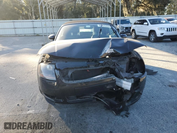 2006 Audi TT with VIN TRUTC28N261006519, listed as a Copart auction lot 83433394 with 0 mi miles and Salvage Title. Bid and sale history available at carsss.com. Image 5.