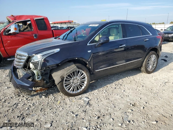 2017 Cadillac XT5 Premium Luxury FWD with VIN 1GYKNCRS1HZ118950, listed as a Copart auction lot 77643964 with NaN miles and Salvage Title. Bid and sale history available at carsss.com. Image 1.