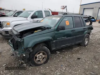 1997 Jeep Grand Cherokee Laredo с VIN 1J4GZ58S5VC720174, выставлен на аукционе Copart как лот 44169635 с пробегом Не указан миль и Списание • Salvage title. История ставок и продаж доступна на DreamBid. Изображение 1.