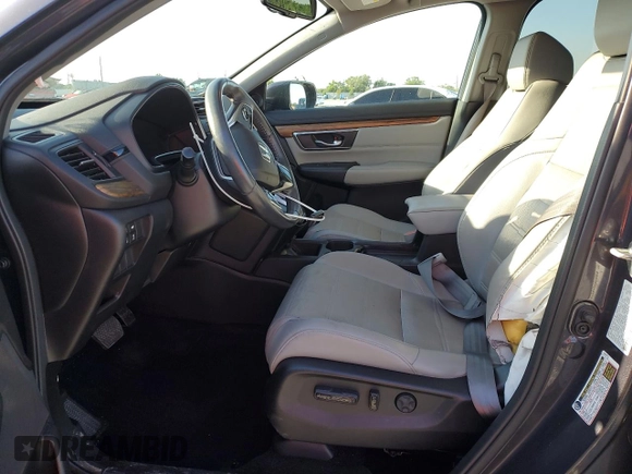 2019 Honda CR-V Touring with VIN 2HKRW2H91KH625453, listed as a Copart auction lot 52148075 with 28,599 mi miles and Non Repairable. Bid and sale history available at carsss.com. Image 7.
