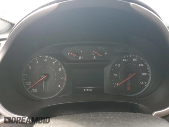 2020 Chevrolet Malibu RS with VIN 1G1ZG5ST3LF057102, listed as a Copart auction lot 54014725 with 64,168 mi miles and Salvage Title. Bid and sale history available at DreamBid. Image 9.