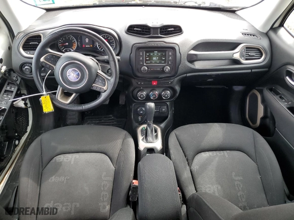 2015 Jeep Renegade Latitude with VIN ZACCJBBT8FPC10653, listed as a Copart auction lot 50023605 with 89,219 mi miles and Salvage Title. Bid and sale history available at carsss.com. Image 8.