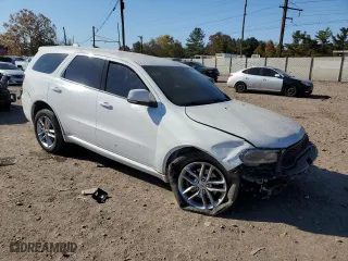 2022 Dodge Durango GT Plus with VIN 1C4RDJDG3NC219890, listed as a Copart auction lot 76317384 with 53,348 mi miles and Salvage Title. Bid and sale history available at carsss.com. Image 4.